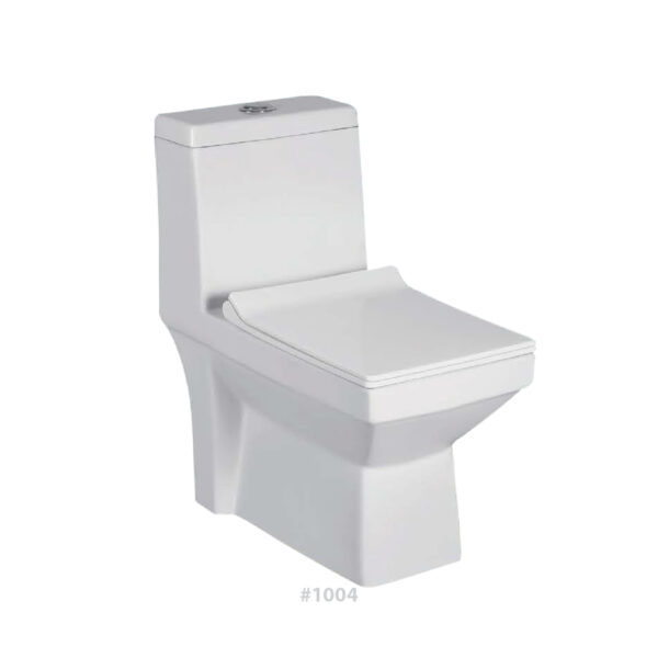 P4® CERAMIC One Piece Closet Square #1004