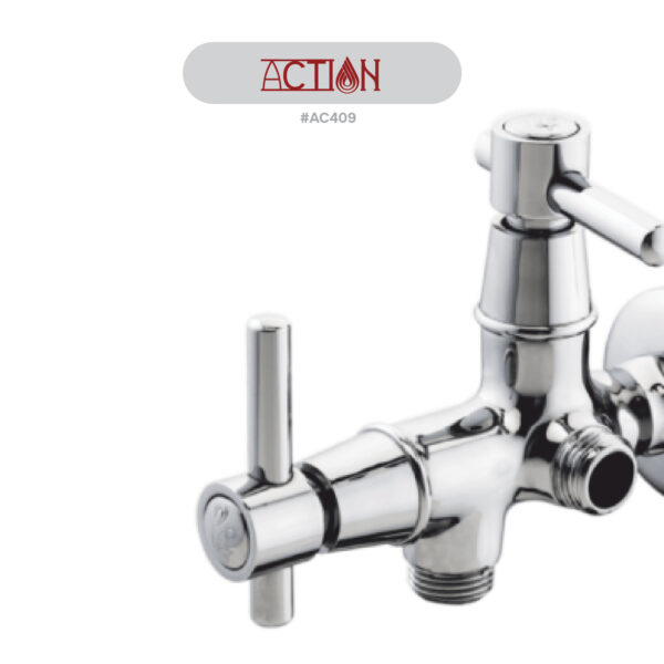 P4® ACTION 2 WAY ANGLE COCK #AC409 - Image 2