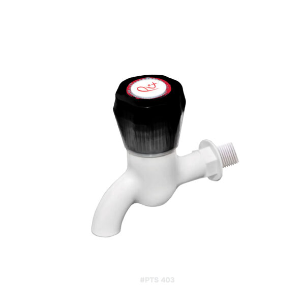 P4® BLACK HEAD PTMT BIB COCK #PTS403