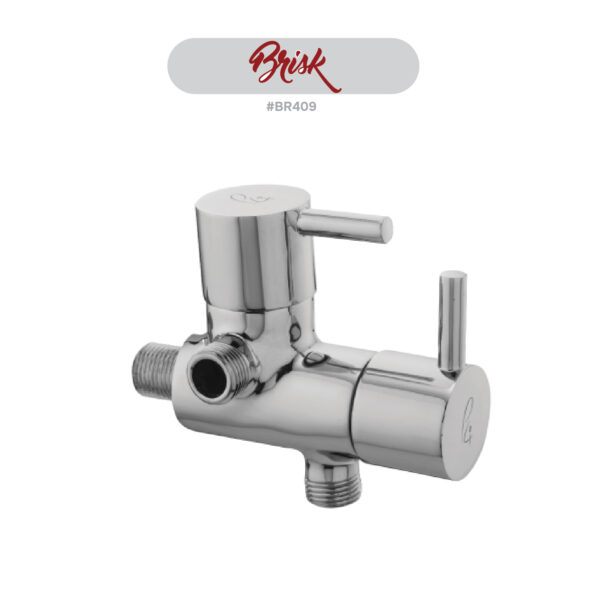 P4® BRISK 2 WAY ANGLE COCK #BR409