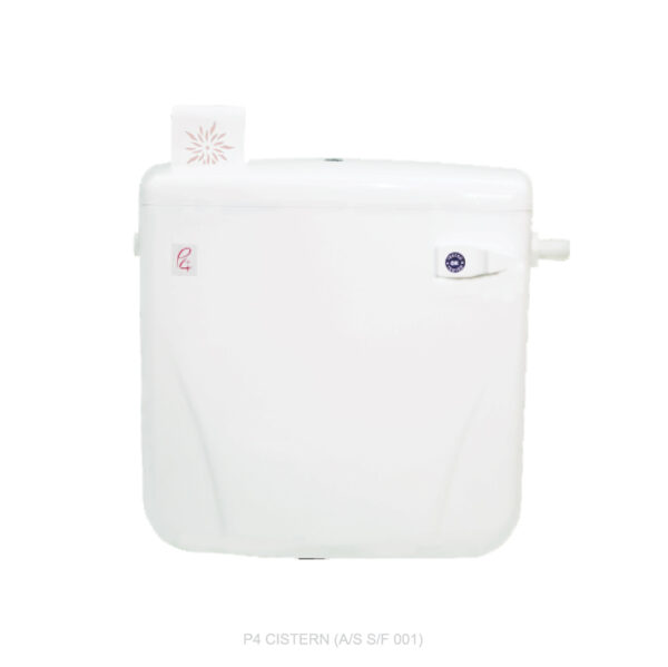 P4 INTERNATIONAL® PREMIUM SINGLE FLUSH CISTERN 13 LITRE CAPACITY