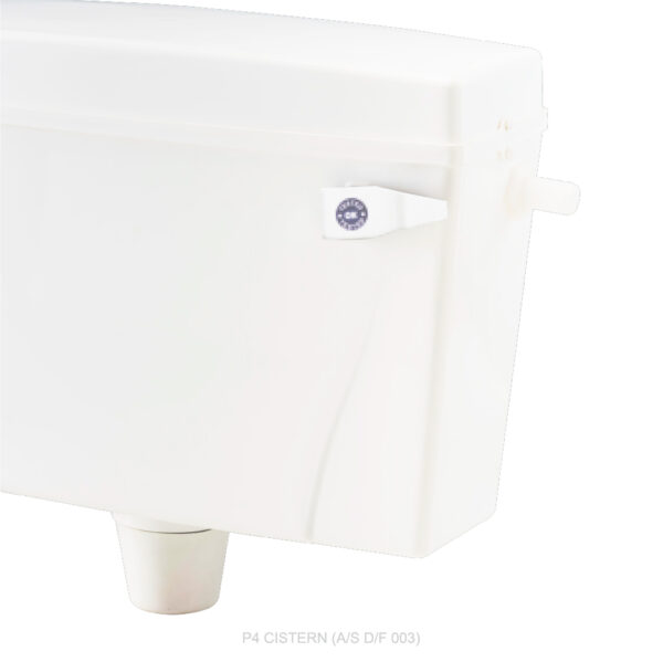 P4® SINGLE FLUSH CISTERN 10 LITRE CAPACITY (A/S S/F 009) - Image 2