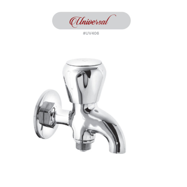 P4® UNIVERSAL 2 WAY BIB COCK #UV406